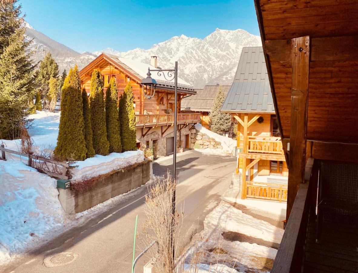 Chalet Marcel Puy-Saint-Vincent Pieds Des Pistes Βίλα Εξωτερικό φωτογραφία